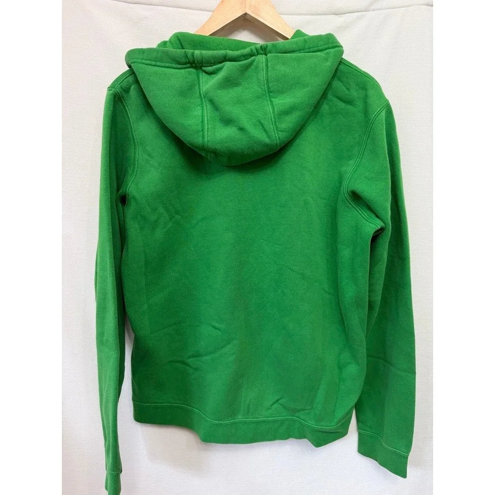 Nike Oregon Ducks Sideline Green Full Zip Hoodie Sweatshirt Yellow O Mens M